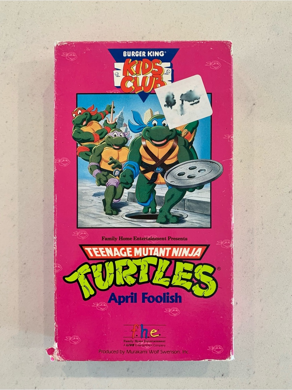 Teenage Mutant Ninja Turtles- VHS - April Foolish - 90s
